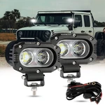 Aubxeam 4IN Led Offroad Lights, 60W Driving Pod Super Flood Beam 2.... Fixed Price $99.78.