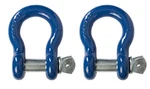 Hi-gear Pack Of Bow Shackle 1" Inch D-ring 51 Ton 102000 Lbs Max Break Stre.... Fixed Price $82.93.