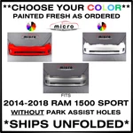 New Front Bumper Cover For 2014-2018 Ram 1500 Sport Choose Your Color CH1000A10. Fixed Price $403.63.