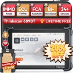 Thinkcar OBD2 Scanner Thinkscan 689BT System Diagnosis Tool Free Update. Fixed Price $479.00.