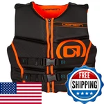 O'brien Obrien Flex V-back Life Jacket Coast Guard Approved Adult Vest. Fixed Price $111.65.