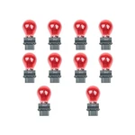 Tesnaao 10 Pack Car Instrument Light Bulb, 3157 Brake 12 V 21/5 W.... Fixed Price $11.42.