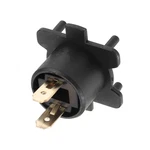 Absopro Car Headlight Headlamp Bulb Socket Adapter 1.50"X1.46"X1.30", Black. Fixed Price $13.40.