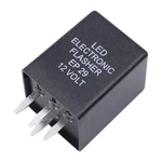 Hisport Led Electronic Flasher Relay 12 Volt 4PIN Turn Signal Bulbs Hyper.... Fixed Price $17.99.