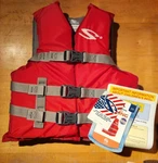 Stearns Us Approved Boating 50-90 Lbs 3000004472 Youth Classic Pfd Red. Fixed Price $29.25.