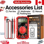 Professional Digital Multimeter Ac/dc Voltage Current Ohm Lcd Backlit.... Fixed Price $13.68.