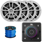 Jbl Bluetooth Stereo Receiver, 4X 6.5" 225W High-performance White Speaker, Wire. Fixed Price $211.99.