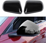 2X Black Side Rearview Mirrors Shell Cover Trim Ford Mustang 2015+ Exterior. Fixed Price $29.49.