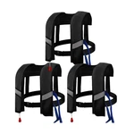 3-PACK 150N Automatic Inflatable Life Jacket Adjustable Nylon... Usa Fas. Fixed Price $111.87.