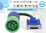 New Nexiq 9-PIN Deutsch Adapter, Locking NQ493001 (oem Part). Fixed Price $399.00.