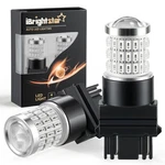 Ibrightstar 3157 Led Red, 3057 Brake Lights Bulbs Super For R.... Fixed Price $25.16.