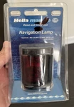 Hella Marine Port Navigation Lamp Light 2LT 003.562-035 Black Housing Nos. Fixed Price $36.71.