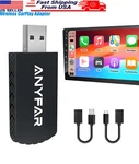 Wireless Carplay Adapter For Iphone, Convert Wired To Apple. Fixed Price $19.99.