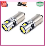 Phinlion 400LM Super Bright 3030 5-SMD 12V 24V BA9S 53 57 1889 1891 White. Fixed Price $14.99.