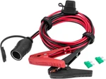 Ycind Battery Alligator Clips Clamp Clip-on Female Cigarette Lighter Socket. Fixed Price $51.30.