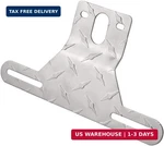 Aluminum Trailer License Plate Light Bracket, Car Front Tag Frame Holder. Fixed Price $10.41.