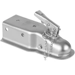 Vevor Straight Trailer Coupler, For 2-INCH Hitch Ball, 3-INCH Channel, 5000 L.... Fixed Price $30.68.