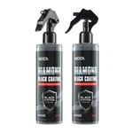 Black Coating Spray Wax Ceramic Shine For Cars 255ML (2-PACK). Fixed Price $31.64.