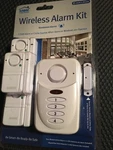 Sabre Wireless Door Window Stand-alone Alarm Kit Hs-wak New White. Fixed Price $15.00.