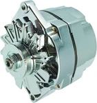 Oeg Parts New Alternator High Output 100 Amp Chrome 3 Wire, Self.... Fixed Price $151.64.