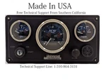 Universal Marine Engine Panel 3 Premier Gauges (made Usa). Fixed Price $685.00.