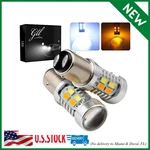 Gll 1157 BAY15D 5730 20 Smd Amber/white Switchback Turn Signal Led Light Bulbs. Fixed Price $21.92.