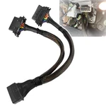 Obd Ii 2 16 Pin Splitter Extension Cable To Dual Female Y Adapter. Fixed Price $12.86.