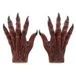 Purfun Halloween Horrific Demon Gloves Women Funny Fancy One Size, Red. Fixed Price $24.06.