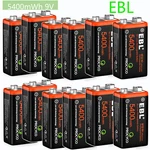 Ebl Rechargeable Batteries Volt Li-ion Usb 5400MWH Lithium Battery Lot. Fixed Price $98.59.