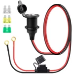 12V Fixed Thread Power Outlet, Female Cigarette Lighter. Fixed Price $15.86.