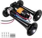 Electric Air For Truck 150DB Super Loud Black Horns Dual Trumpet With Compr. Fixed Price $58.34.