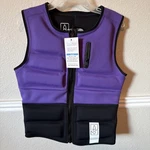 Swell Womens Neoprene Wakesurf Comp Vest Large Nwt Violet Purple Wow. Fixed Price $89.99.