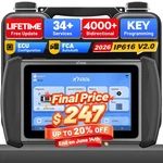 2026 Xtool IP616 V2.0 Bidirectional Scanner All System Diagnostic Key Programmer. Fixed Price $309.00.