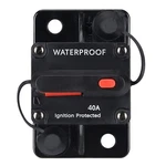 40 Amp Waterproof Circuit Breaker,with Manual RESET,12V-48V Dc,for Car Marine.... Fixed Price $27.36.