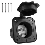 Amp Flanged Inlet 125V, Rv Shore Power Plug Nema 5-15 With Waterproo.... Fixed Price $20.72.