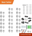 Lifhap 20 Pairs Silver Battery Spring Plates - Fit For Remote Controls & More. Fixed Price $8.69.
