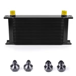 Zhsymx 19 Row AN10-10AN Stacked Plate Oil Cooler 6AN 8AN Adapter Universal. Fixed Price $92.63.