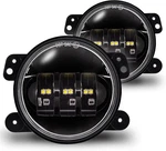 True Mods 4-INCH 60W Led Fog All Jk + Jl/jt Plastic Premium Bumper, Pair. Fixed Price $79.98.