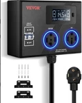 Vevor Nema Splitter For Dryer And Ev, 3-COLOR Led Indicator, 240V Smart Power.... Fixed Price $99.99.