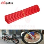 72PCS Wheel Spoke Skins Covers Wrap Guard Protector Motorcycle Dirt Bike Red. Fixed Price $9.95.