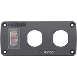 Blue Sea 4364 Water-resistant Panel- 15A Circuit Breaker, 2X Blank Apertures New. Fixed Price $17.50.