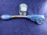 Camco Powergrip Handle Vehicle Locking 30 To 50 Amp Adapter Cord. Fixed Price $37.00.