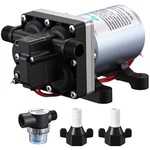 12V Rv Water Pump 3.5 Gpm 55 Psi 4 Chamber Self Priming Up To 9.8 Ft -new Pre.... Fixed Price $101.88.