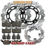 Yamaha Front + Rear Race Proven Brake Disc Rotor Pads Yzf R1 (2007-2014). Fixed Price $167.92.