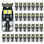 Dodofun 30-PACK 12V T10 194 168 2825 W5W Replacement Led Bulb Clear Black. Fixed Price $28.26.