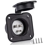 Amp Rv Electrical Outlet 125V, Nema 5-15P Shore Power Inlet Plug Etl Certi.... Fixed Price $16.97.