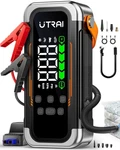 Utrai With Air Compressor, 6000A Peak Battery Jumper Starter.... Fixed Price $184.44.