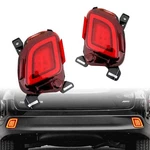 Geegee Red Lens Led Rear Bumper Fog Light Assembly Compatible With 2015-2018 .... Fixed Price $106.72.