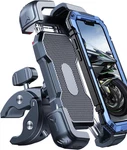 Bovemanx Motorcycle Phone Mount Holder, 150MPH Wind Anti-shake 7.2IN. Fixed Price $27.99.