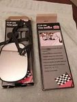 Set Of Clip-on Towing Mirror 2020 Rear View Black Color Brand New The Box. Fixed Price $21.00.